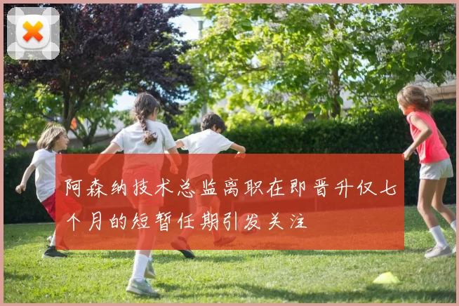 阿森纳技术总监离职在即晋升仅七个月的短暂任期引发关注